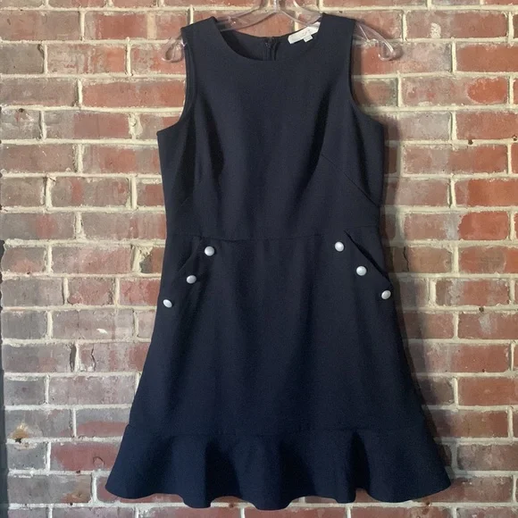 loft navy blue dress Navy blue dress